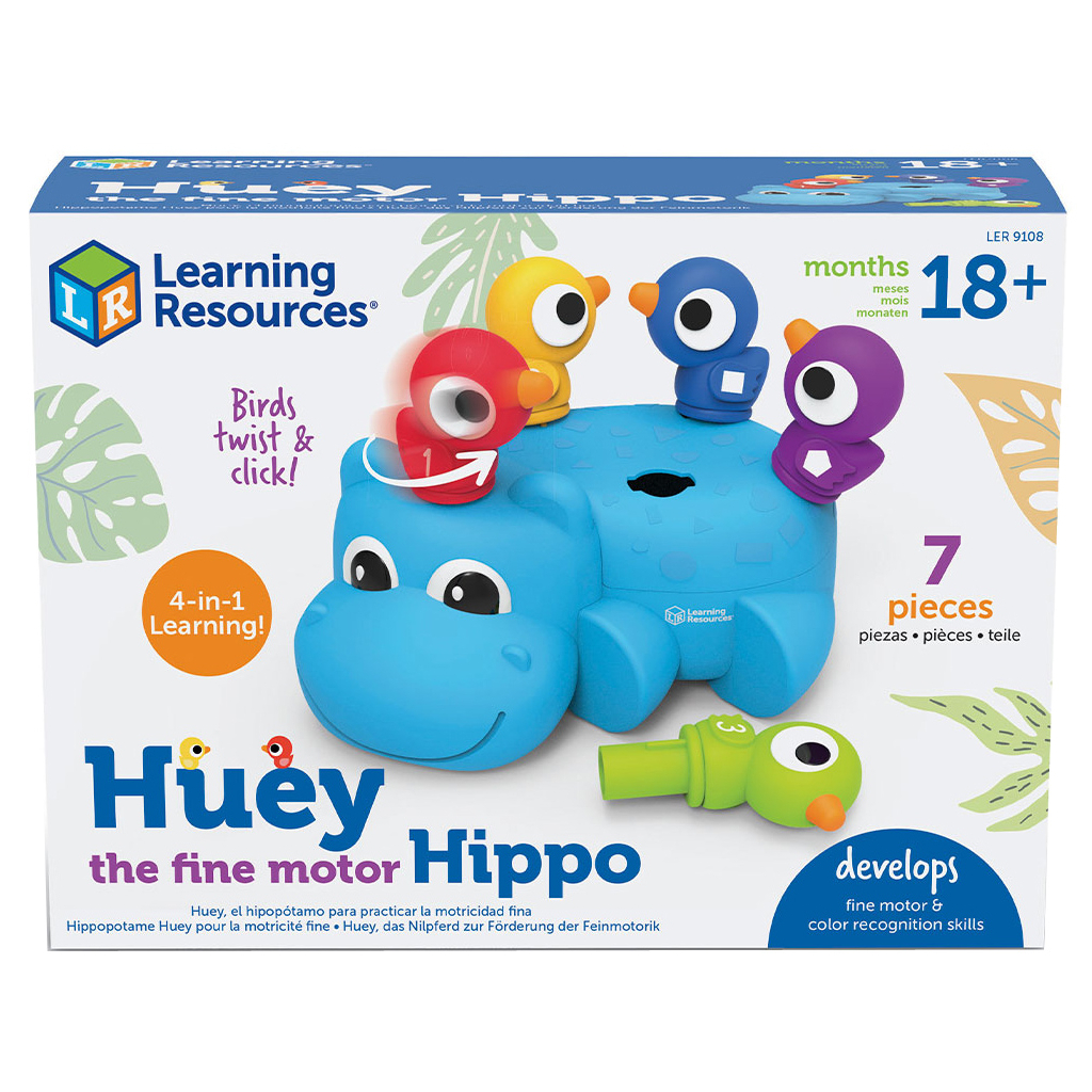 

Игровой набор Learning Resources сортер Умный бегемот (LER9108)