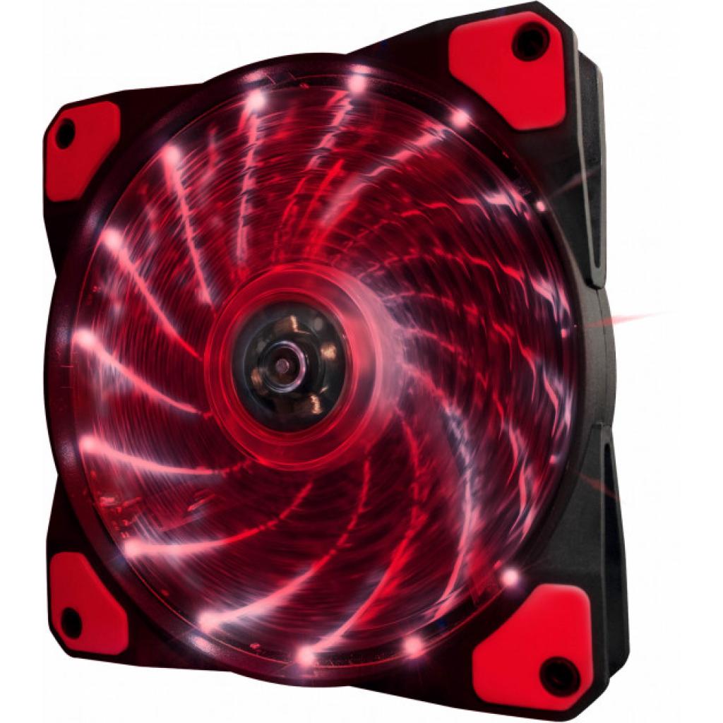 

Кулер для корпуса Frime Iris LED Fan 15LED Red (FLF-HB120R15)