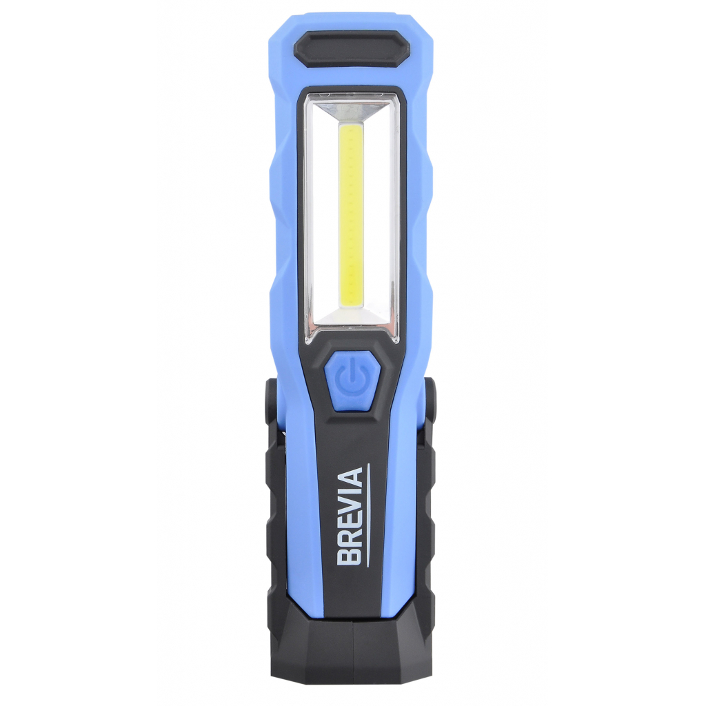

Фонарь Brevia LED 3W COB+1W LED 300lm, 2000mAh, microUSB (11320)