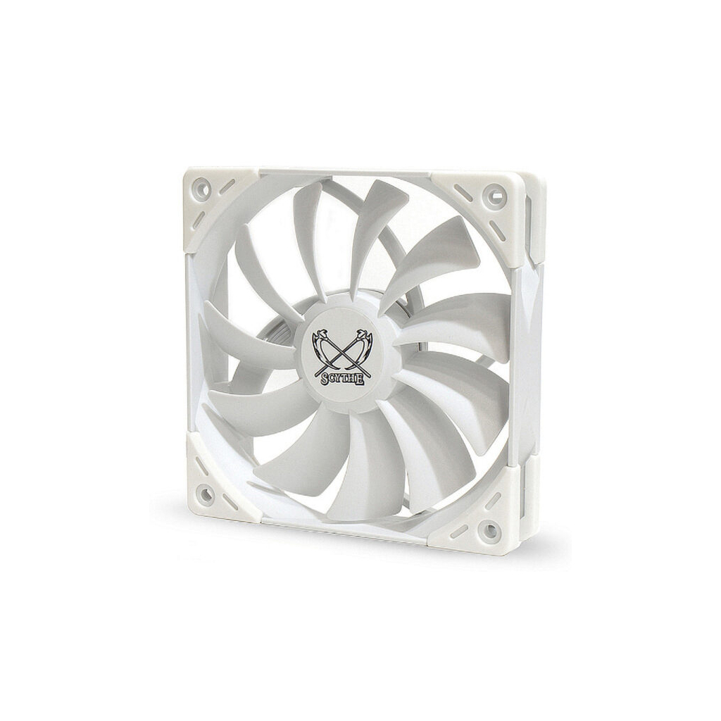 

Кулер для корпуса Scythe Kaze Flex 120 White PWM (KF1225FD18W-P)