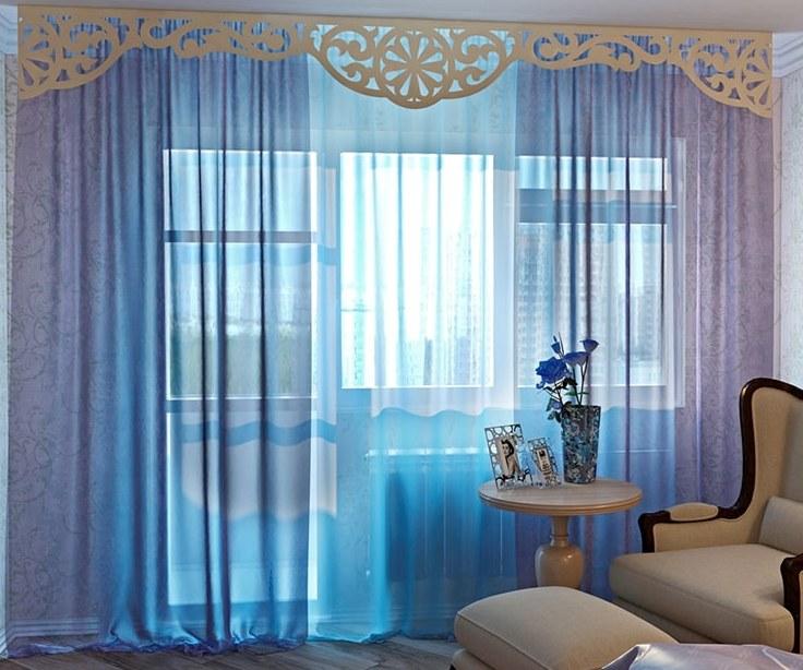 

Ажурный ламбрекен 300см*35см Арт 001