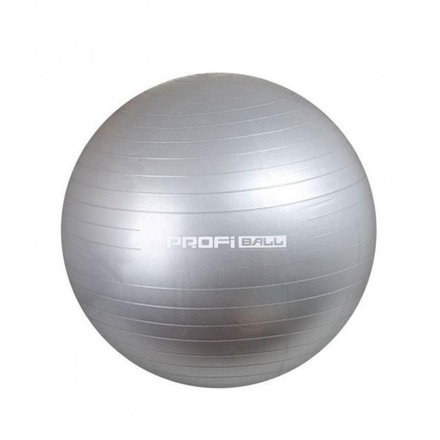

Мяч для фитнеса и гимнастики Profi Ball 75 см (Фитбол) Серый (GB 0383)