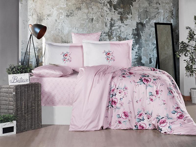 

Постільна білизна Clasy Deluxe Satin 200х220 Goya v1