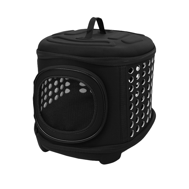 

Сумка-переноска для кошек и собак Lesko SY210802 Black 43*38*32 см