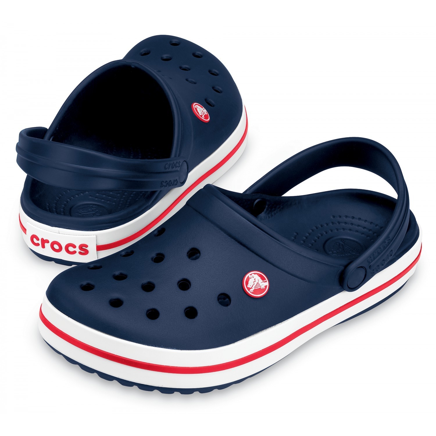 

Сабо Crocs Crocband, М12, 46-47, синие с красным