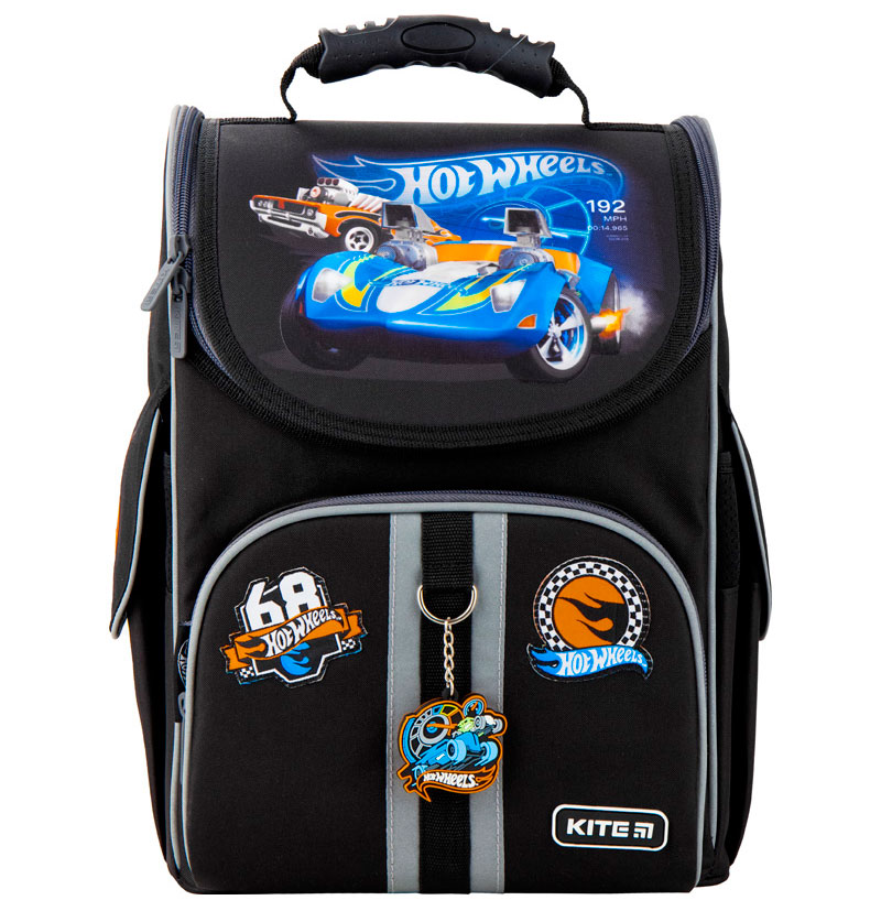 

Рюкзак Kite Кайт Education Hot Wheels 35 × 25 × 13 см 11.5 л каркасный черный (hw20-501s-1)