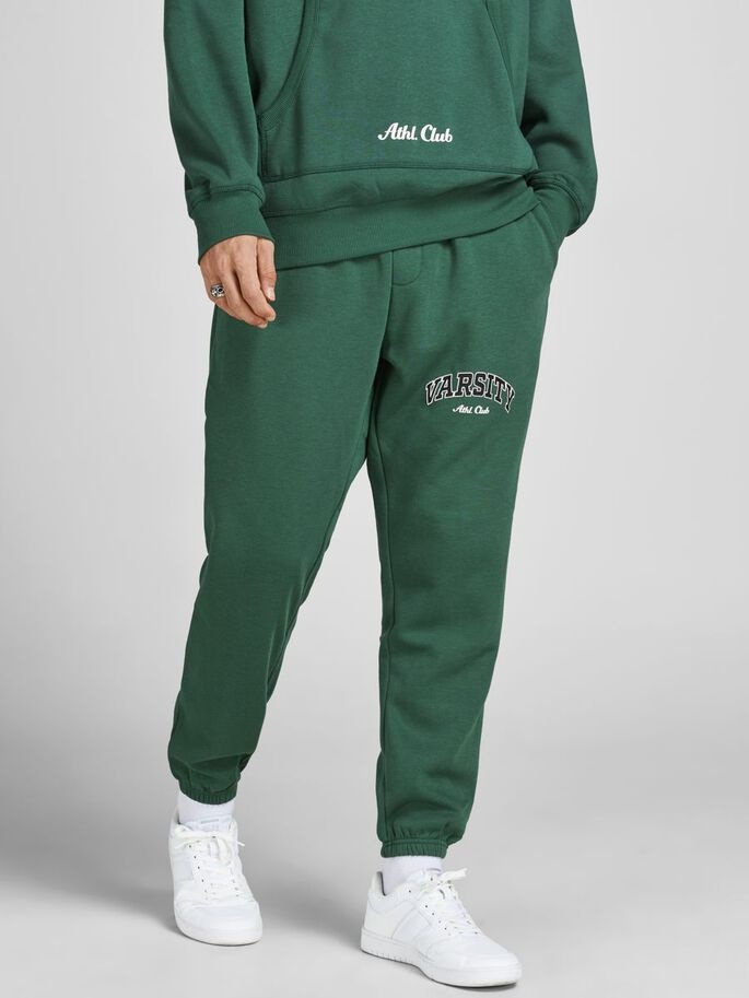

Спортивные брюки Jack & Jones JPST KANE JJVARSITY SWEAT PANTS NB LTN  Зеленый 12207369-Trekking Green, Спортивные брюки Jack & Jones JPST KANE JJVARSITY SWEAT PANTS NB LTN M Зеленый 12207369-Trekking Green