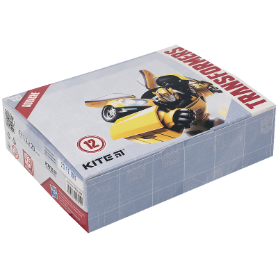

Краски для рисования Kite Transformers гуаш 12 кол., 20мл (TF21-063)
