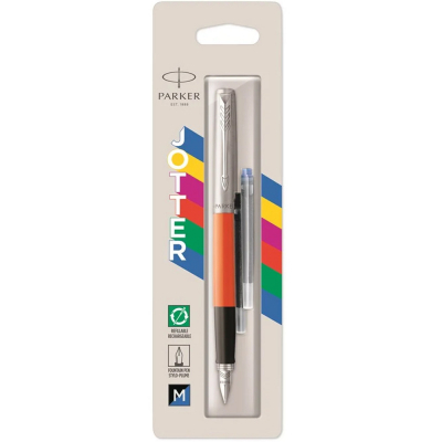 

Ручка перьевая Parker JOTTER 17 Original Orange CT FP M блистер (15 416)