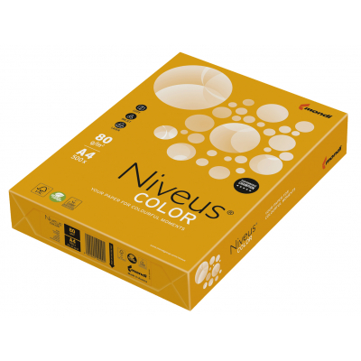 

Бумага Mondi Niveus COLOR NEON Orange A4, 80g, 500sh (A4.80.NVN.NEOOR.500)