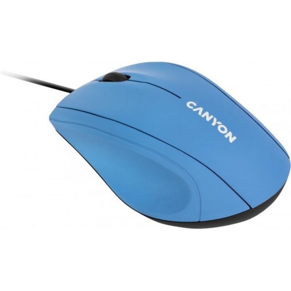 

Мышь Canyon CNE-CMS05BX Light Blue USB