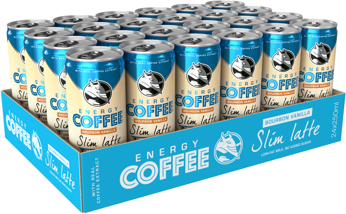 Акция на Упаковка энергетического напитка Hell Energy Coffee Slim Latte 0.25 л х 24 банки (5999860497080) от Rozetka UA