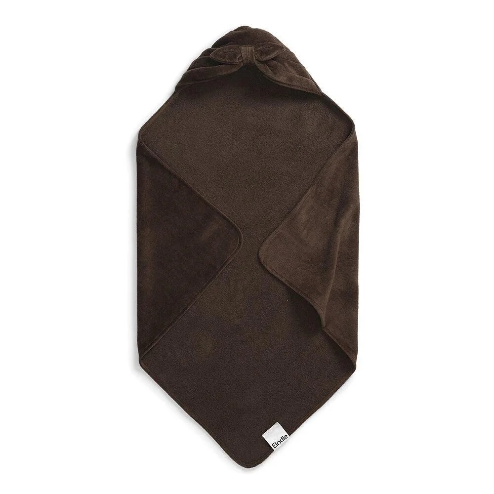 

Дитячий рушник з кутиком Elodie Details Chocolate Bow 80х80 см.