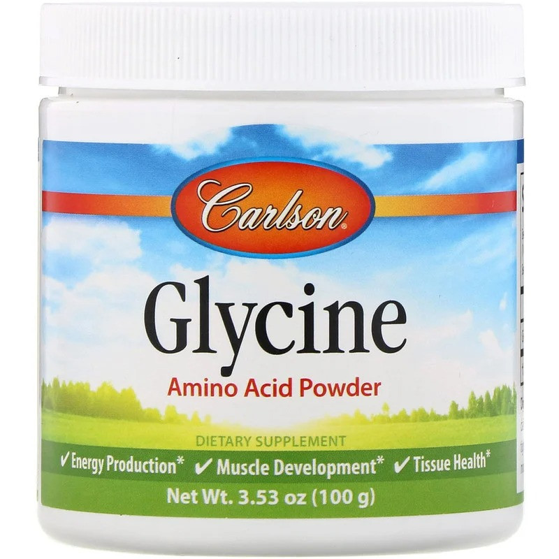 

Глицин Carlson Labs Glycine порошок аминокислоты 100 г