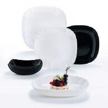 

Столовый сервиз Luminarc Lotusia White&Black Q3022 19 предметов