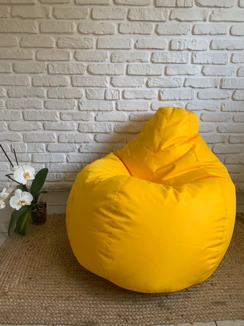 

Кресло KIWI груша 110x75x80 см Oxford Yellow 11175811