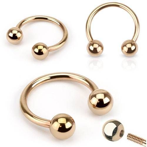 

Циркуляр (подкова) из стали PiercedFish GRH серьга для септума носа, хеликса уха, трагуса, брови, губы, пупка, сосков, пирсинга смайл (1.2 мм, 3 мм, 8 мм)