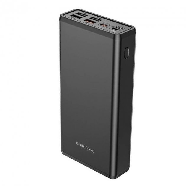 

Павербанк Borofone 40000mAh 20W 4xUSB/2xType-C/Lightning, 3A black
