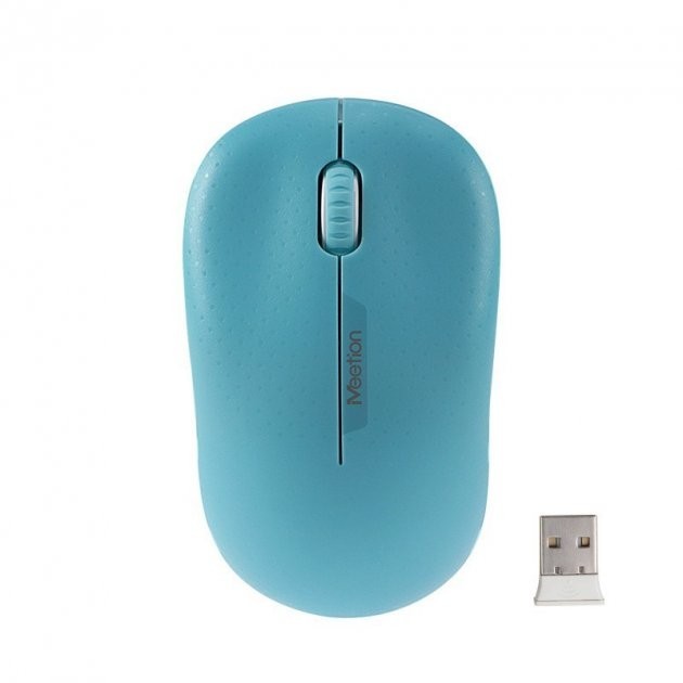 

Беспроводная компьютерная мышь Meetion Ergonomic Design blue