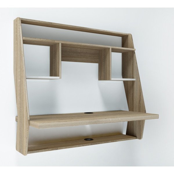 

Навесной компьютерный стол "Comfy Home" AirTable-III SW (санома/белый)