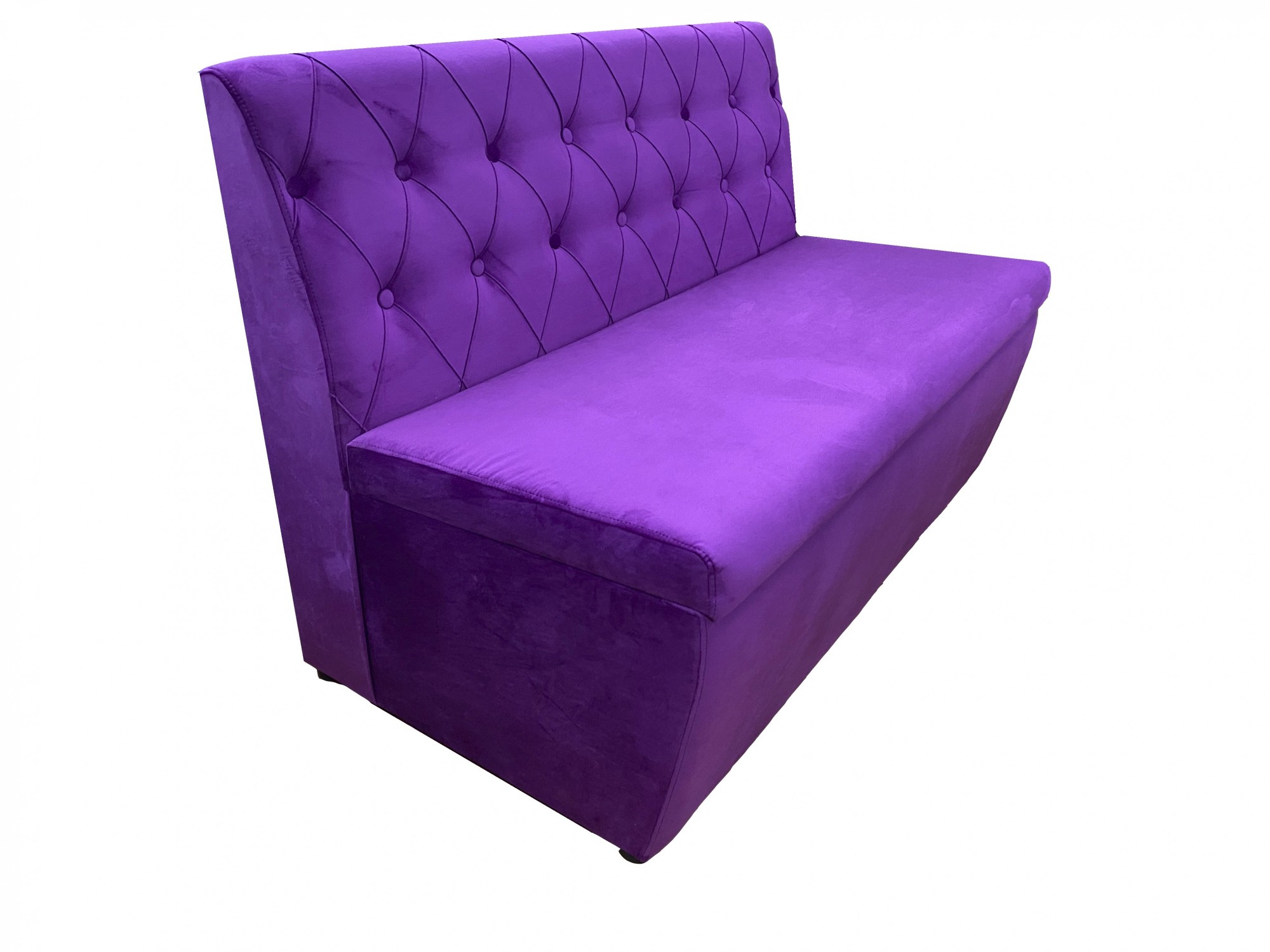 

Диван для кафе, баров, офиса, кухни салона красоты Tetra Opener Rhombus Violet MebliPoint 100 cm