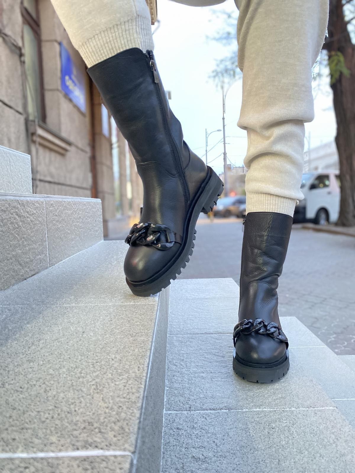 

Женские ботинки Evromoda 77 41 Черный