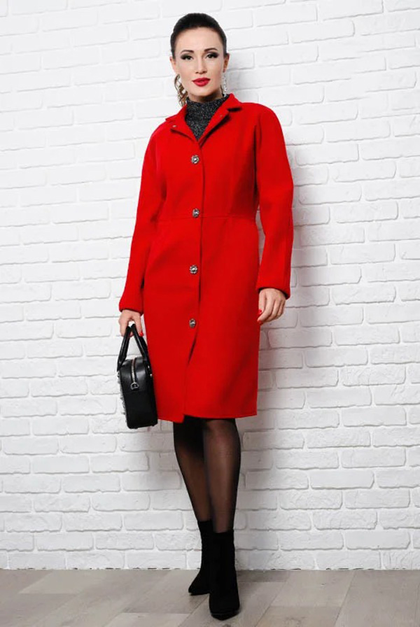 

Fashions • Женское пальто Тереза Fashions  красный (J021-лб, Fashions • Женское пальто Тереза Fashions 46 красный (J021-лб)