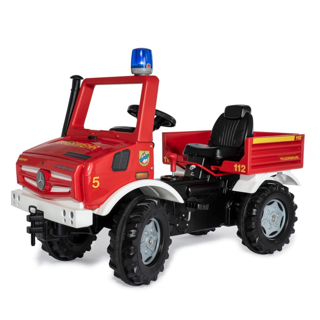 

Веломобиль Rolly Toys Пожежна машина rollyUnimog Fire червона (038220)