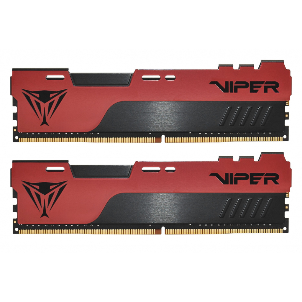 

Модуль памяти для компьютера DDR4 16GGB (2x8GB) 3600 MHz Viper Elite II Red Patriot (PVE2416G360C0K)