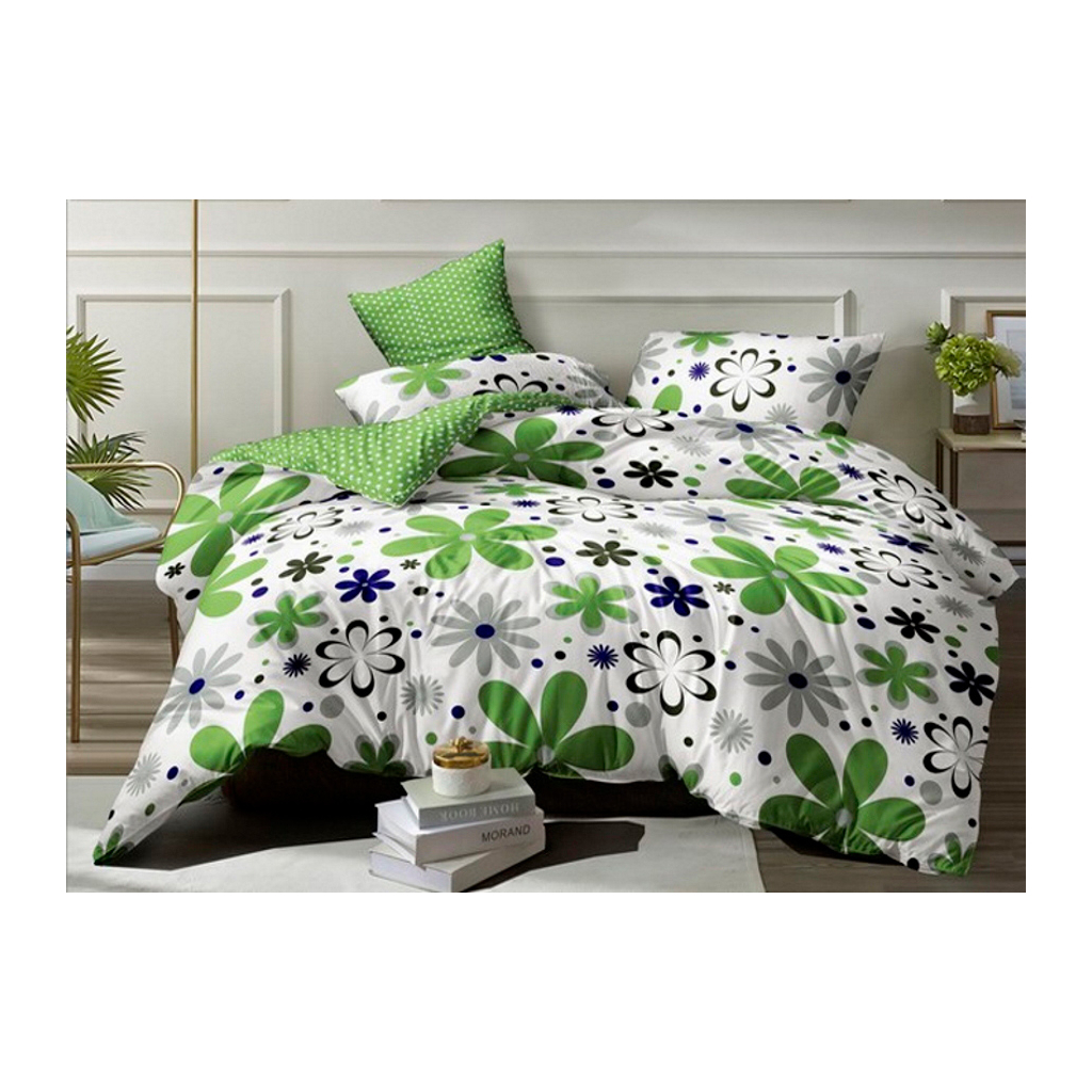 

Постельное белье MirSon Сатин Premium 22-1262 Green Summer 200х220