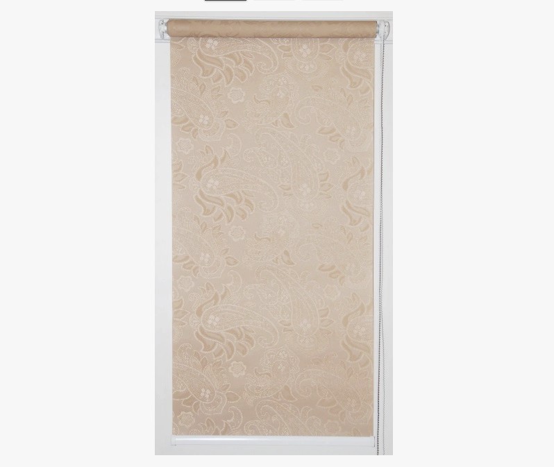

Рулонные шторы SPS-MARKET Арабеска 1839 Какао с молоком 75х135 см