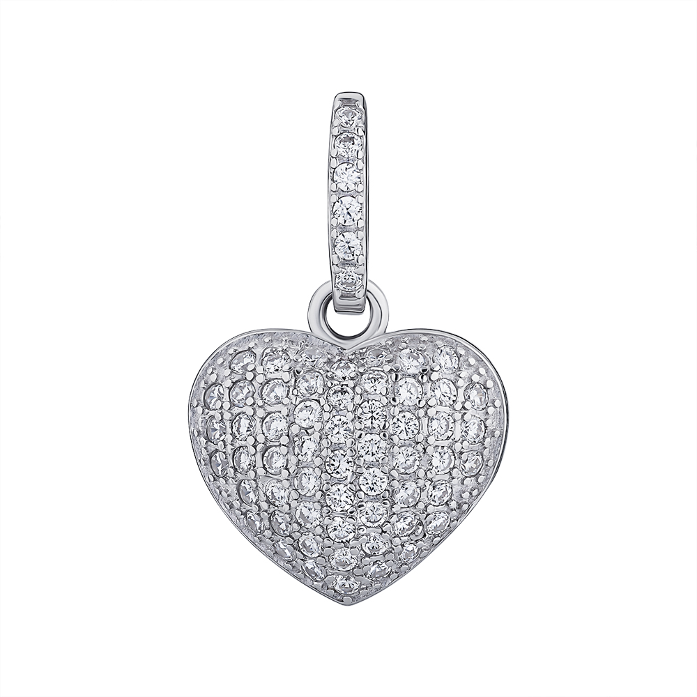 

Серебряная подвеска с фианитами 000147303