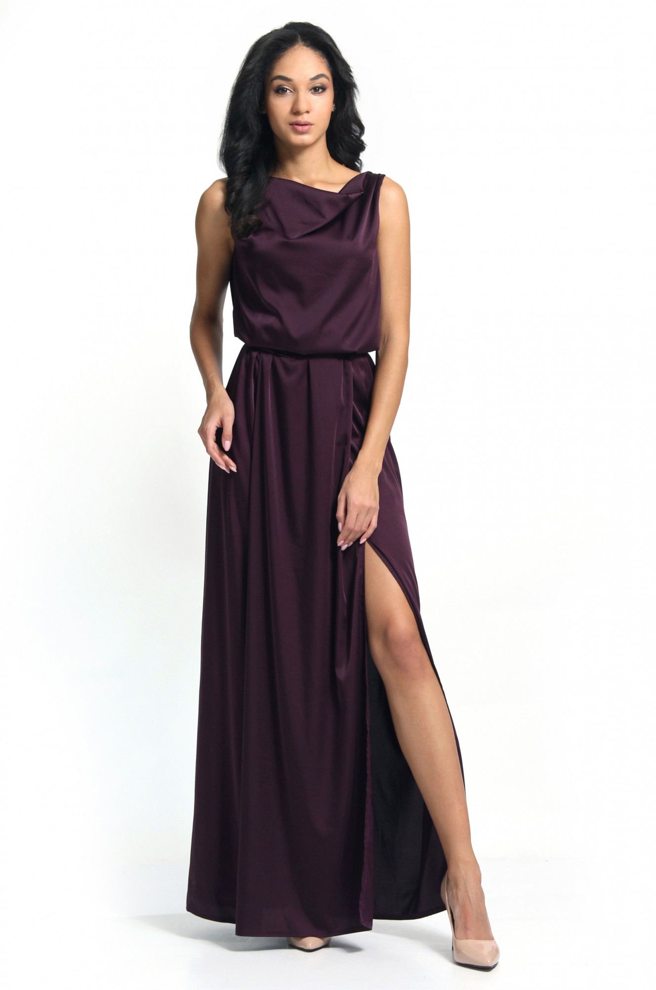 

Женские платье FEM, Эмина фиолетовый 6XL