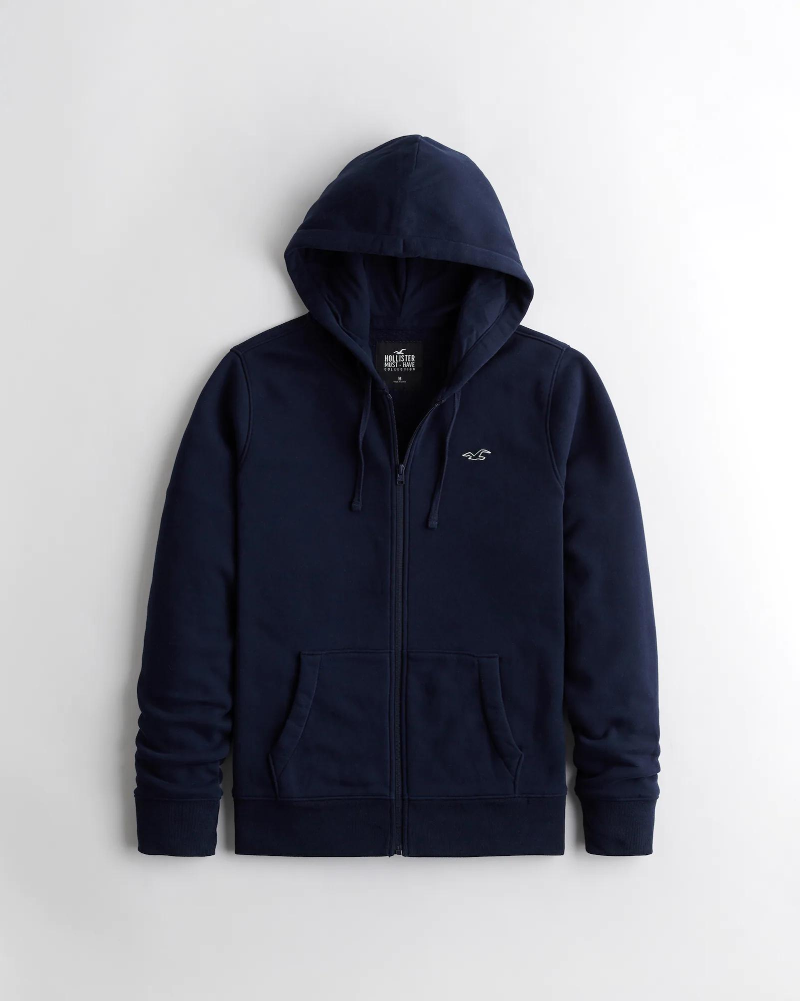 

Толстовка мужская - толстовка Hollister HC9103M  Синий, Толстовка мужская - толстовка Hollister HC9103M M Синий