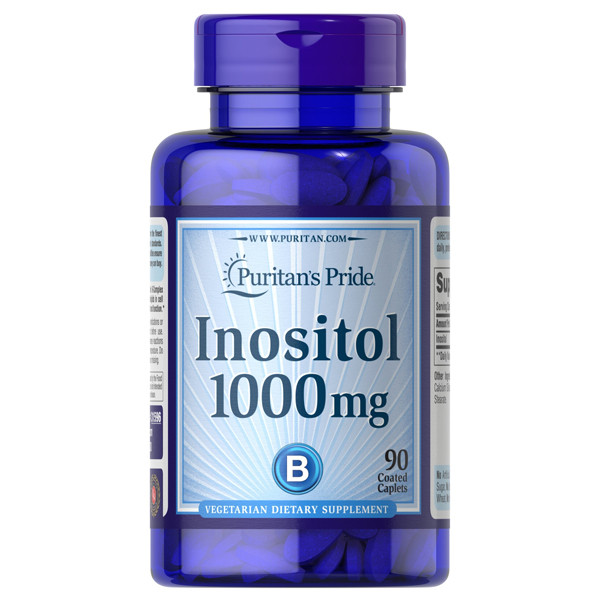 

Витамины Puritan Pride Inositol 1000 мг 90 таблеток