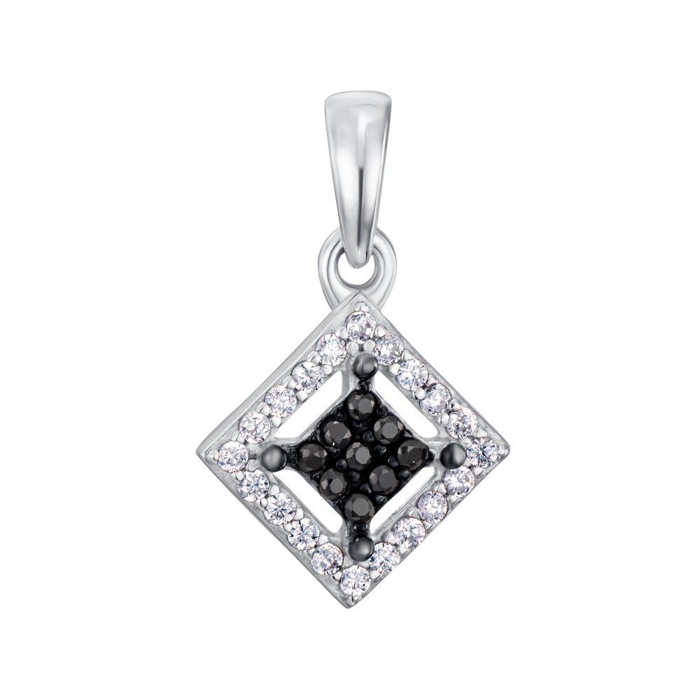 

Подвеска из серебра с фианитами 000150922
