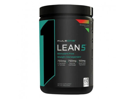 

Жирозжигатели R1 Rule One Жиросжигатель Lean5 (336 грамм) Вкус Голубая малина
