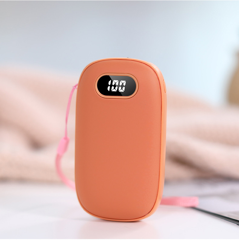 

Грелка для рук электрическая USB Power Bank 5000 мАч оранж (GE-47946)
