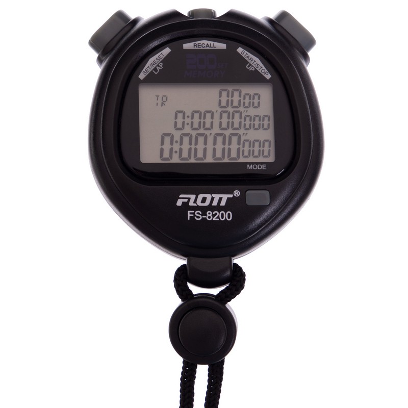 

Секундомер 200 результатов памяти FLOTT FS-8200 черный