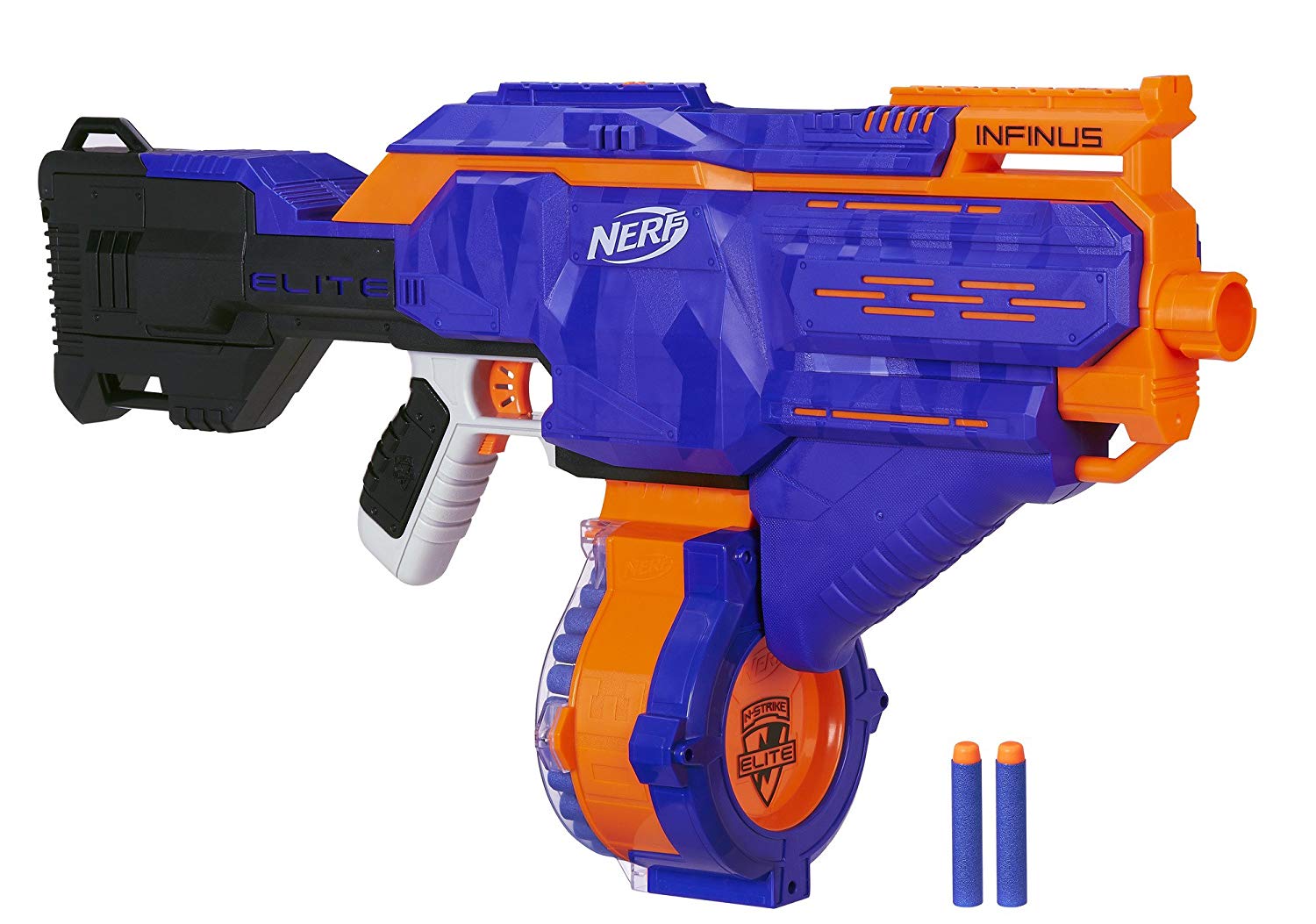 

Бластер Нерф Н-Страйк Элит Инфинус ЭКО УПАКОВКА Nerf N-Strike Elite Infinus Blaster Hasbro (E0438)