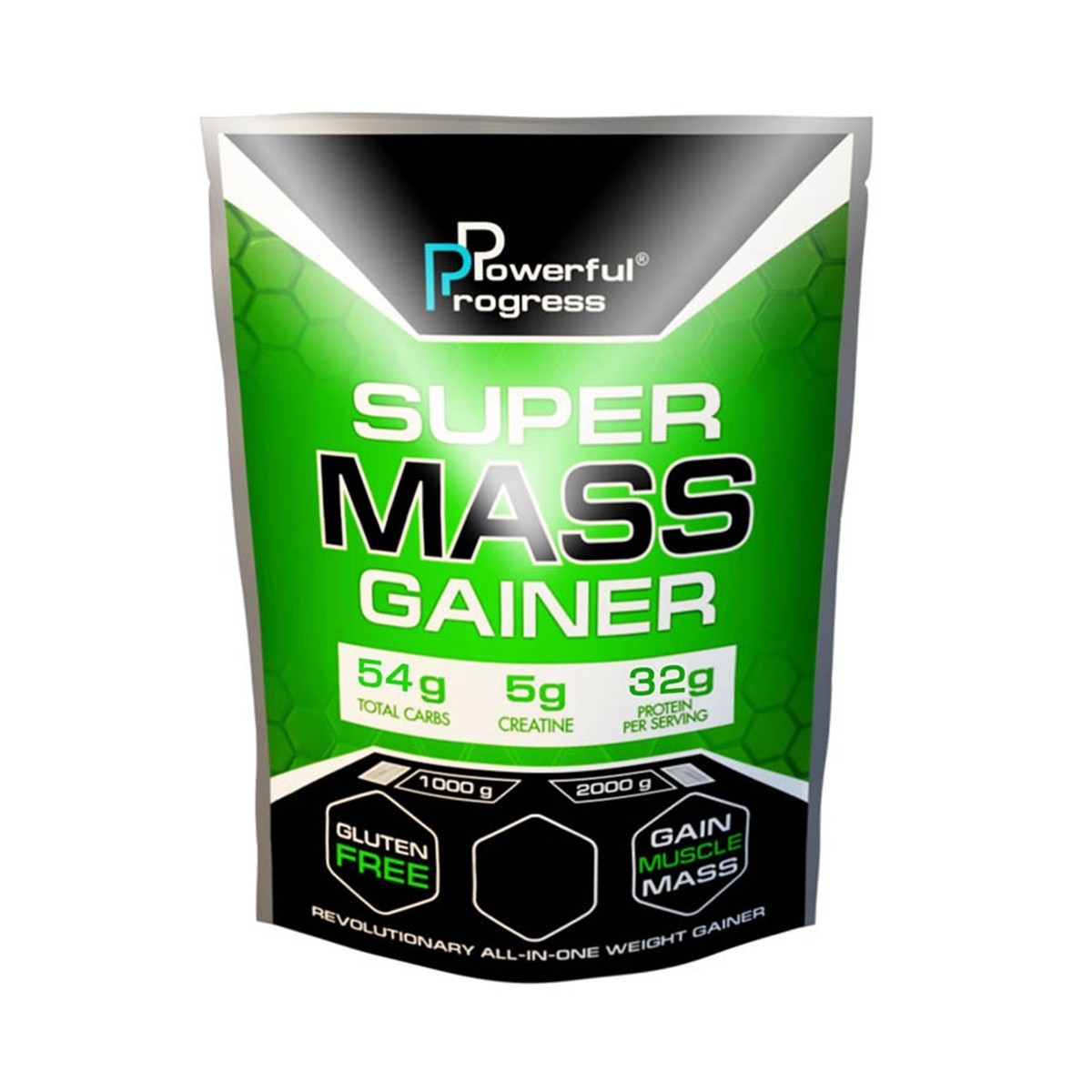 

Гейнер Powerful Progress Super Mass Gainer 1000g Coconut