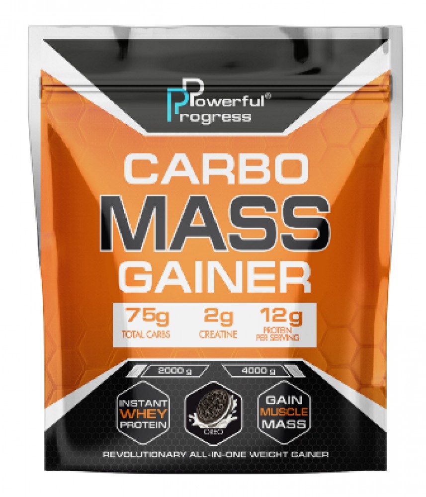 

Гейнер Powerful Progress Carbo Mass Gainer 4000g Oreo