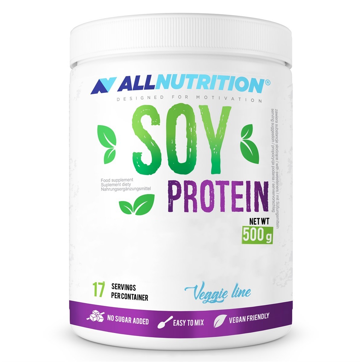 

Протеин соевый Allnutrition Soy Protein 500g White Chocolate with Pineapple