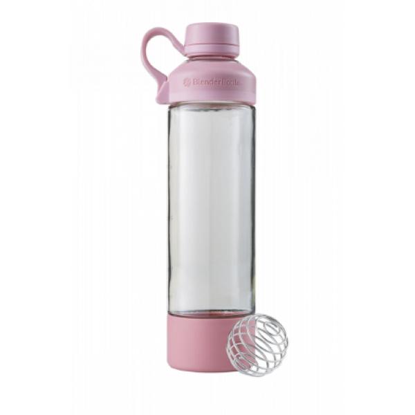 

Бутылка-шейкер Blender Bottle Mantra Glass 600 мл Розовая