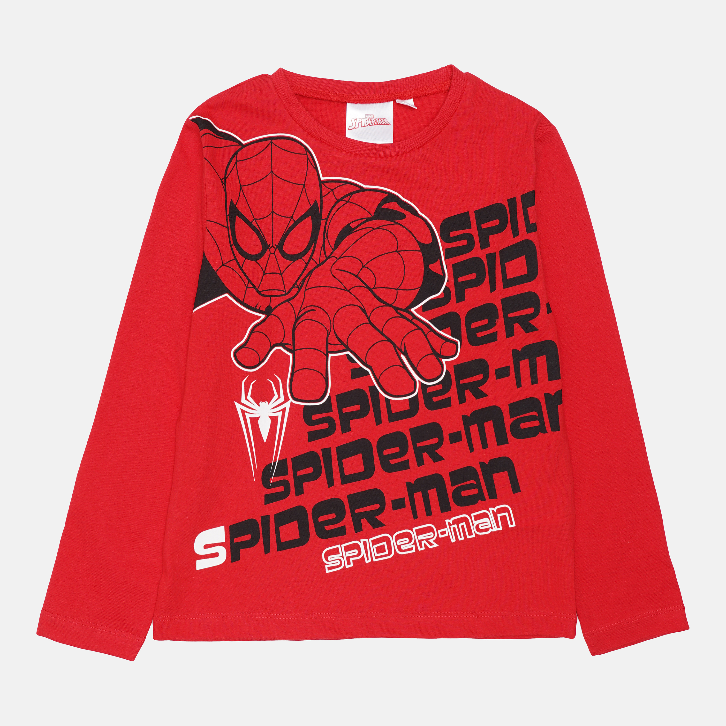 

Футболка с длинным рукавом Disney Spiderman HU1002 128 см Красная