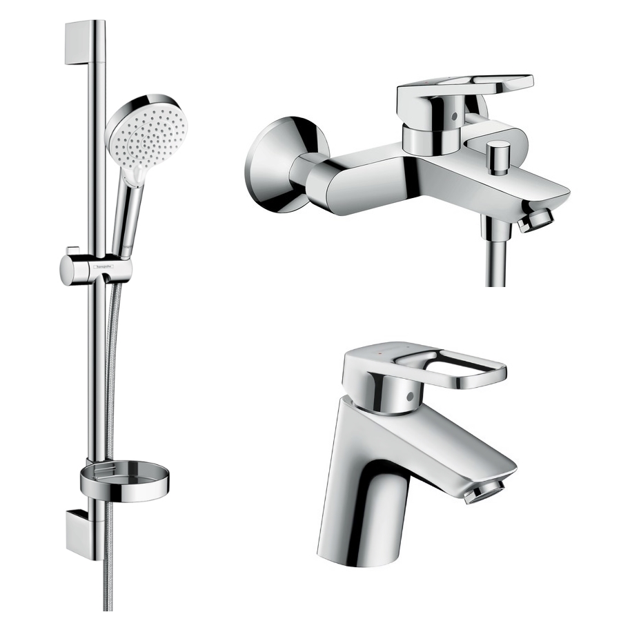 

Комплект смесителей Hansgrohe Logis Loop 1042019 (71150000+71244000+26553400)