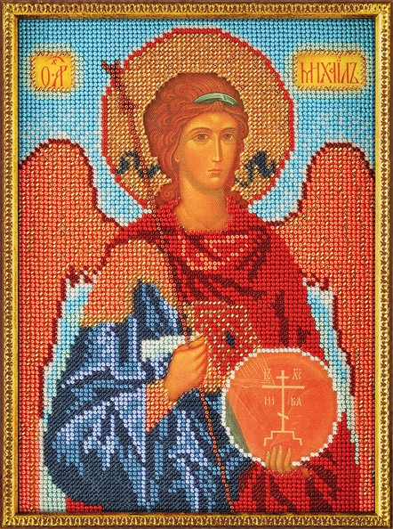 

Набор для вышивания бисером Кроше В-178 Архангел Михаил