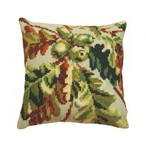 

Подушка для вышивания крестом Collection D'Art 5090 "Green Wood Autumn"
