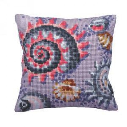 

Подушка для вышивания крестом Collection D'Art 5154 "Fossile Pastel Droite"