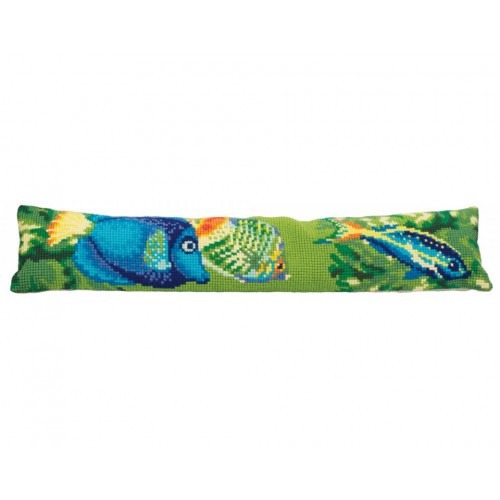 

Подушка для вышивания крестом Collection D'Art 5152 "Tropical Fish"
